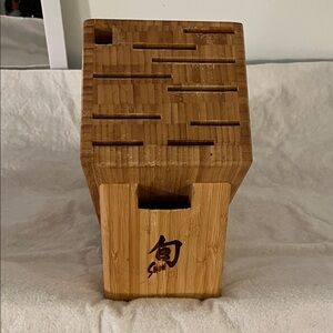 Shun Bamboo Knife Block